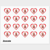 Valentine Sticker (Blatt)