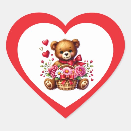 Valentine Sticker (Vorderseite)
