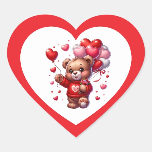 Valentine Sticker (Vorderseite)