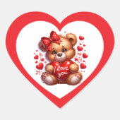 Valentine Sticker (Vorderseite)