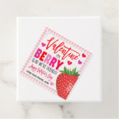 Valentine Strawberry Geschenk Tag Geschenkanhänger (Beispiel)
