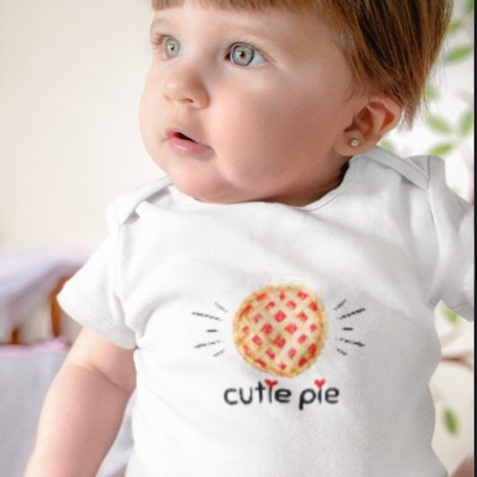 Valentine Süsse Pie Baby Strampler