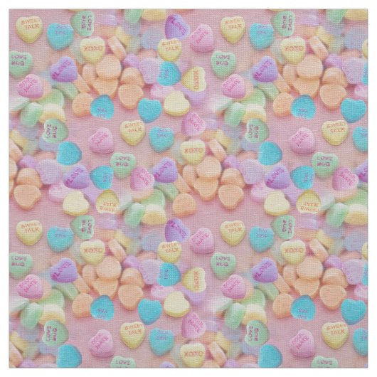 Valentine Süßwarenstoffe Stoff (Muster)