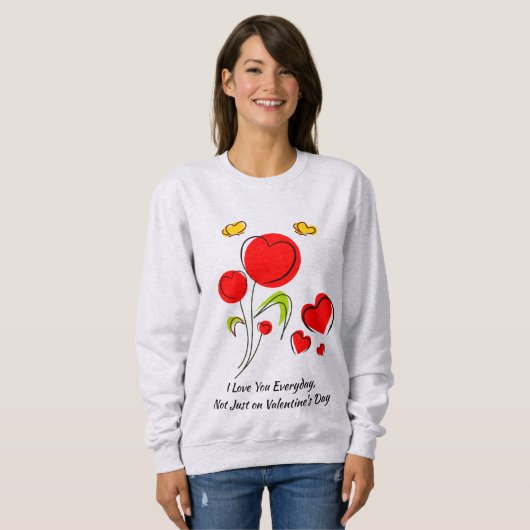 Valentine Sweatshirt (Vorne ganz)