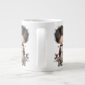 Valentine – Sweet Love Letters Specialty Mug Jumbo-Tasse (Rückseite)