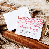 Valentine Sweetheart Babydusche Windelwindeln Begleitkarte