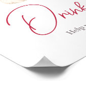 Valentine Sweetheart Drinks Poster (Ecke)