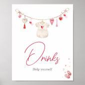 Valentine Sweetheart Drinks Poster (Vorne)