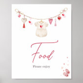 Valentine Sweetheart Food Poster (Vorne)