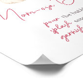 Valentine Sweetheart Mama Osa Bar Poster (Ecke)