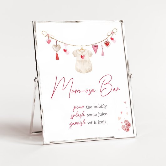 Valentine Sweetheart Mama Osa Bar Poster