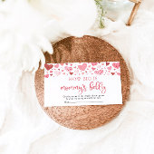 Valentine Sweetheart Wie groß ist Mama's Bauch Begleitkarte