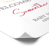 Valentine Sweetheart Willkommen Poster (Ecke)