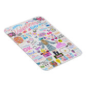 VALENTINE SWIFT-INSPIRIERT AFFIRMATIONS POSTCARD MAGNET (Rechte Seite)