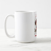 Valentine Swing Kids Illustration Kaffeetasse (Links)