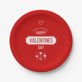 Valentine Symbols Valentiner Tageszeitung Teller