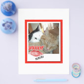 Valentine Tabby Cats Flyer (Einzeln)