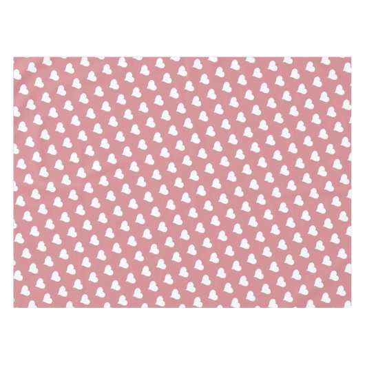 Valentine Tablecloth Custom Valentine Liebe Decor Tischdecke (Vorderseite (Horizontal))