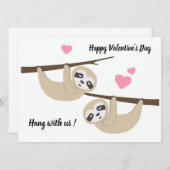 Valentine-Tagesdecke Feiertagskarte (Vorne/Hinten)