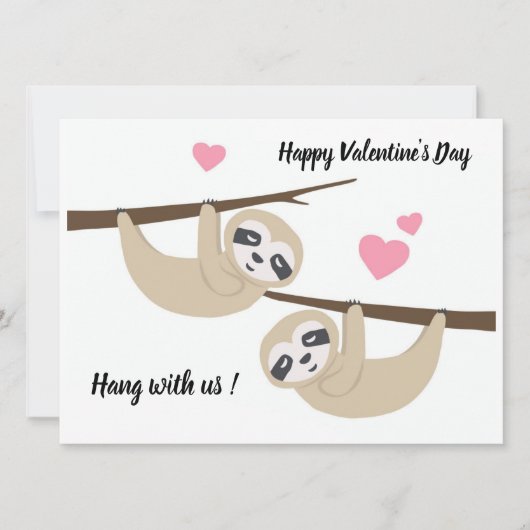 Valentine-Tagesdecke Feiertagskarte (Vorderseite)