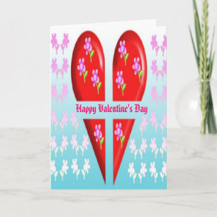 Valentine-Tageskarte Feiertagskarte