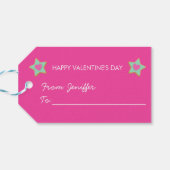 VALENTINE-TAGKÜCHE GESCHENKANHÄNGER (Rückseite Horizontal)