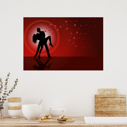 Valentine Tango Poster (Küche)
