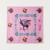 Valentine Tapestry Wandteppich (Vorderseite (Horizontal))