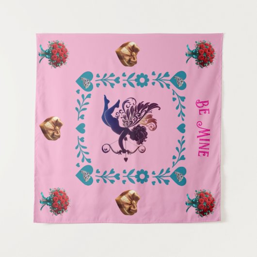 Valentine Tapestry Wandteppich (Vorderseite (Horizontal))