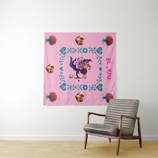 Valentine Tapestry Wandteppich (Beispiel (Horizontal))