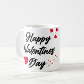Valentine-Tasse anpassbar Kaffeetasse (Vorderseite Links)
