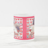 VALENTINE TASSE - GIFTS - MINI DACKEL I LIEBE SIE (Mittel)