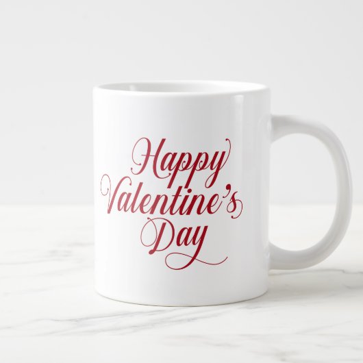 Valentine Tasse Glücklicher Valentinstag (Rechts)