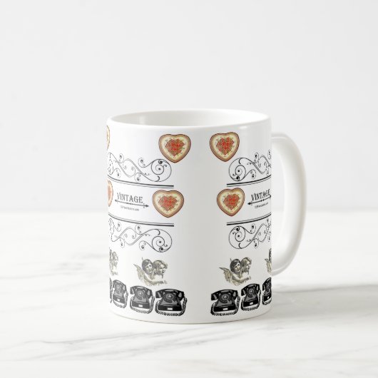 Valentine-Tasse Kaffeetasse (VorderseiteRechts)