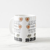 Valentine-Tasse Kaffeetasse (Vorderseite Links)