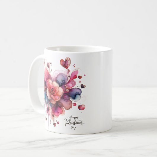 Valentine-Tasse Kaffeetasse (Vorderseite Links)