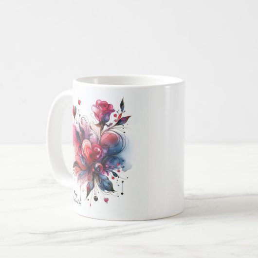 Valentine-Tasse Kaffeetasse (Vorderseite Links)