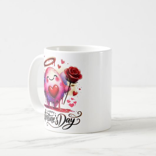 Valentine-Tasse Kaffeetasse (Vorderseite Links)