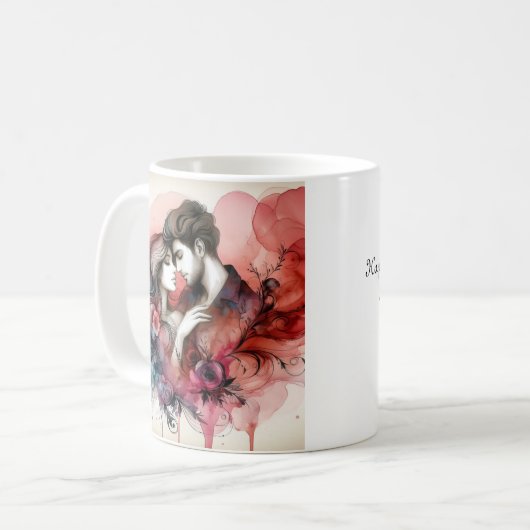 Valentine-Tasse Kaffeetasse (Vorderseite Links)