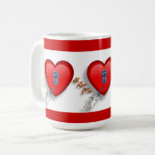 Valentine-Tasse Kaffeetasse (Vorderseite Links)