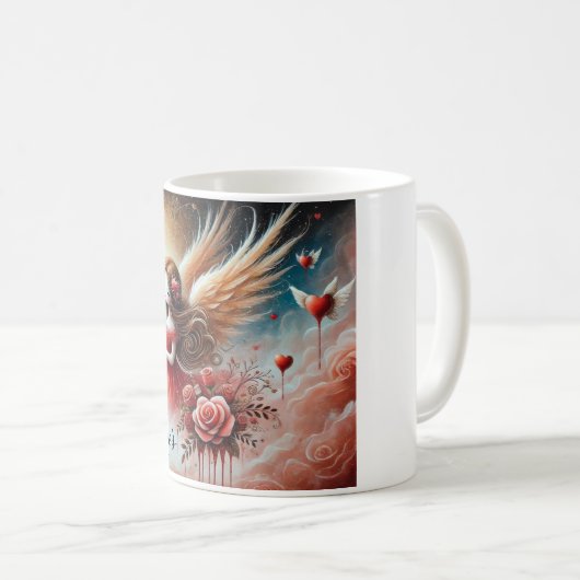 Valentine-Tasse Kaffeetasse (VorderseiteRechts)