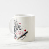Valentine-Tasse Kaffeetasse (Vorderseite Links)