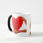 Valentine-Tasse Verwandlungstasse (Vorderseite Links)