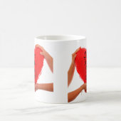 Valentine-Tasse Verwandlungstasse (Mittel)