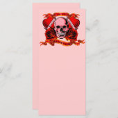 Valentine Tattoo Skull Hearts (Vorne/Hinten)