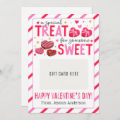 Valentine Teacher Appreciation Gift Card Holder Einladung (Vorne/Hinten)