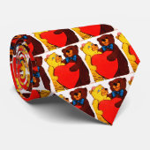 VALENTINE TEDDY BEARS IN LIEBE Krawatte (Gerollt)