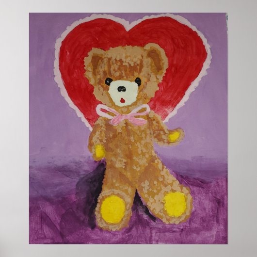 Valentine Teddy Poster (Vorne)