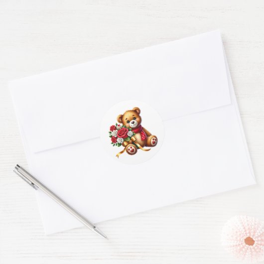 Valentine Teddy Stickers (Umschlag)