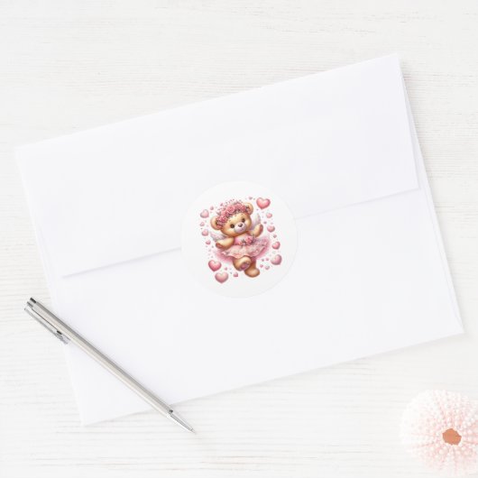 Valentine Teddy Stickers (Umschlag)